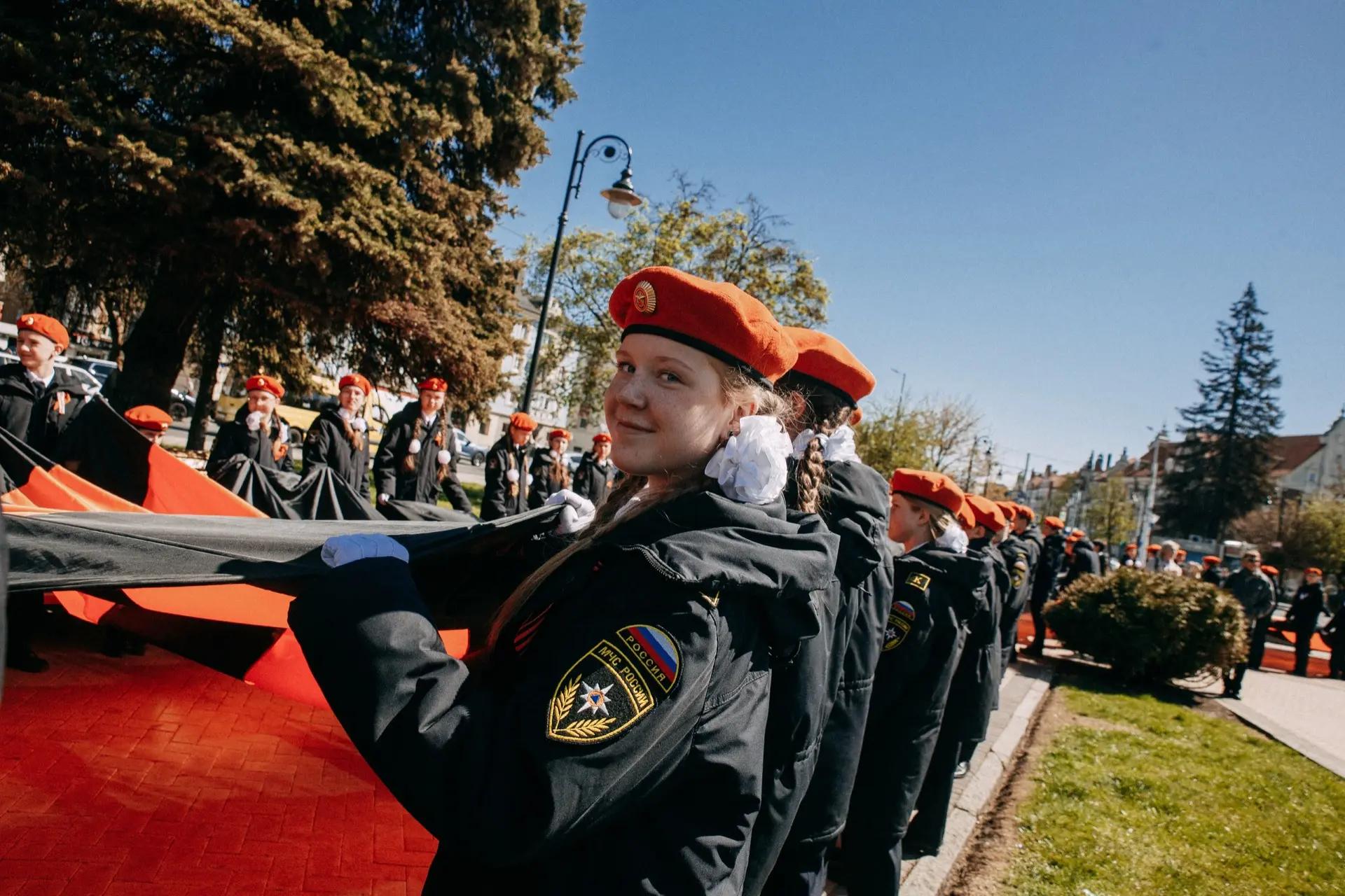 «Георгиевская ленточка»: старт акции 🕊  В Калининграде стартовала международная акция «Георгиевская 