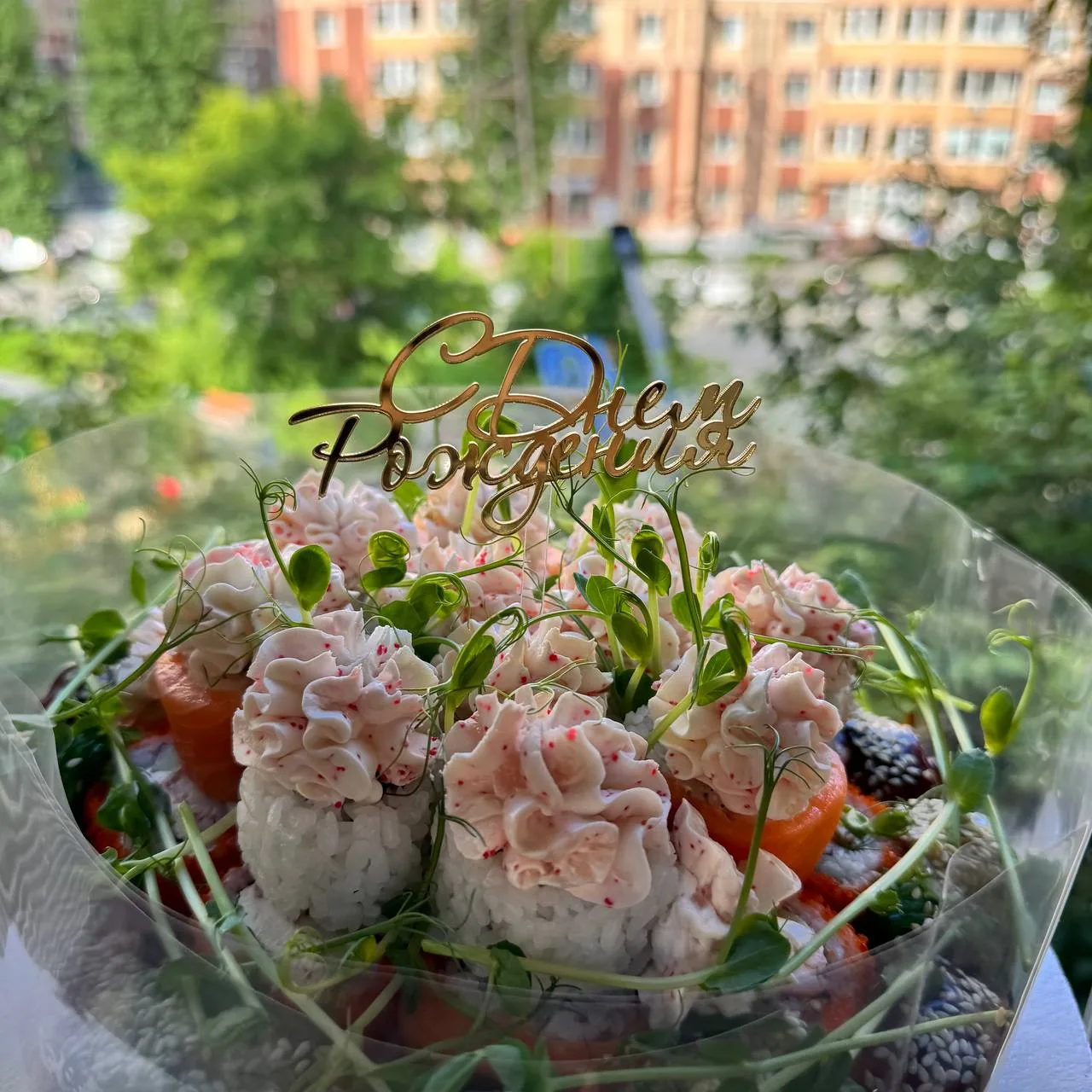 Лучший торт - торт из роллов✨
