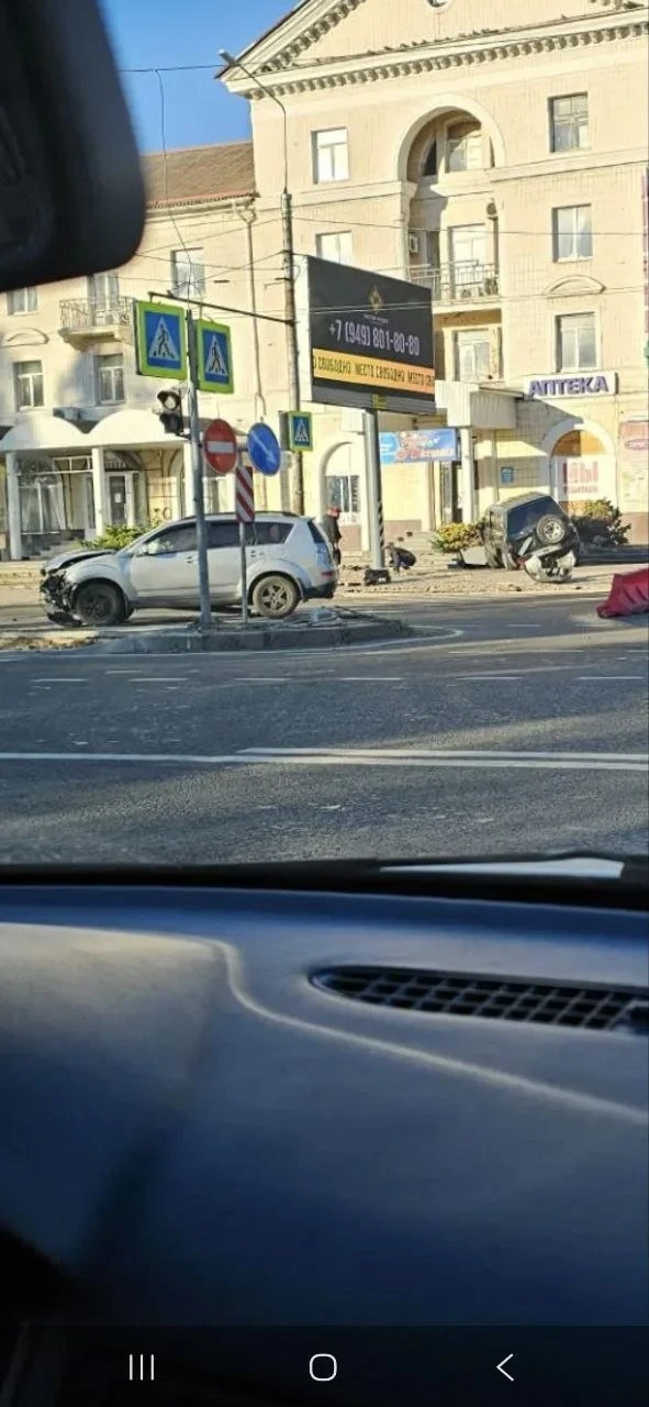 ДТП на Полиграфической в Донецке