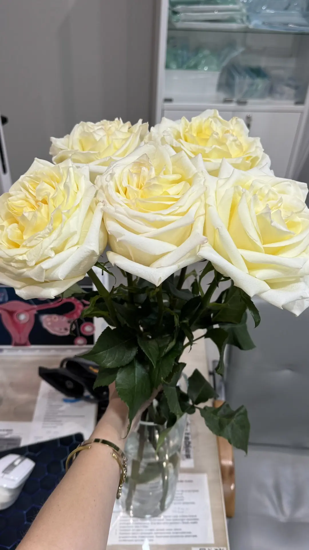 Шикарные розы от пациентки 💝