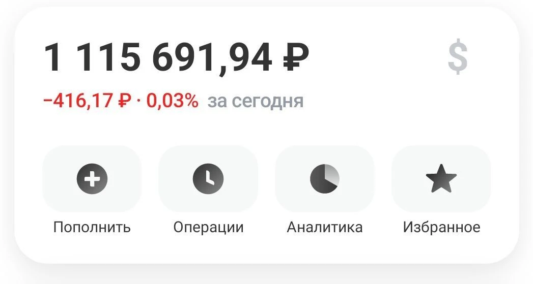 💸 Пополнение портфеля (додеп): 500 ₽