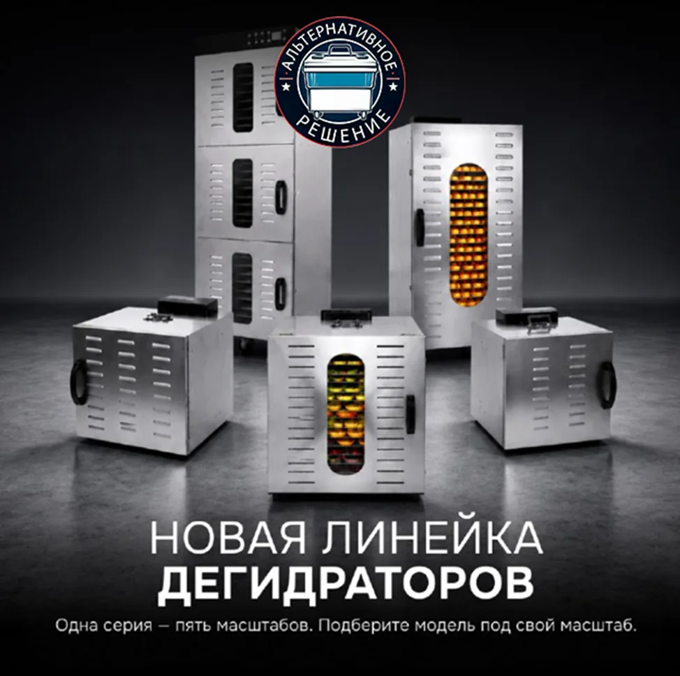 🍎 Новинки в линейке дегидраторов HFD: профессиональная сушка без потери качества