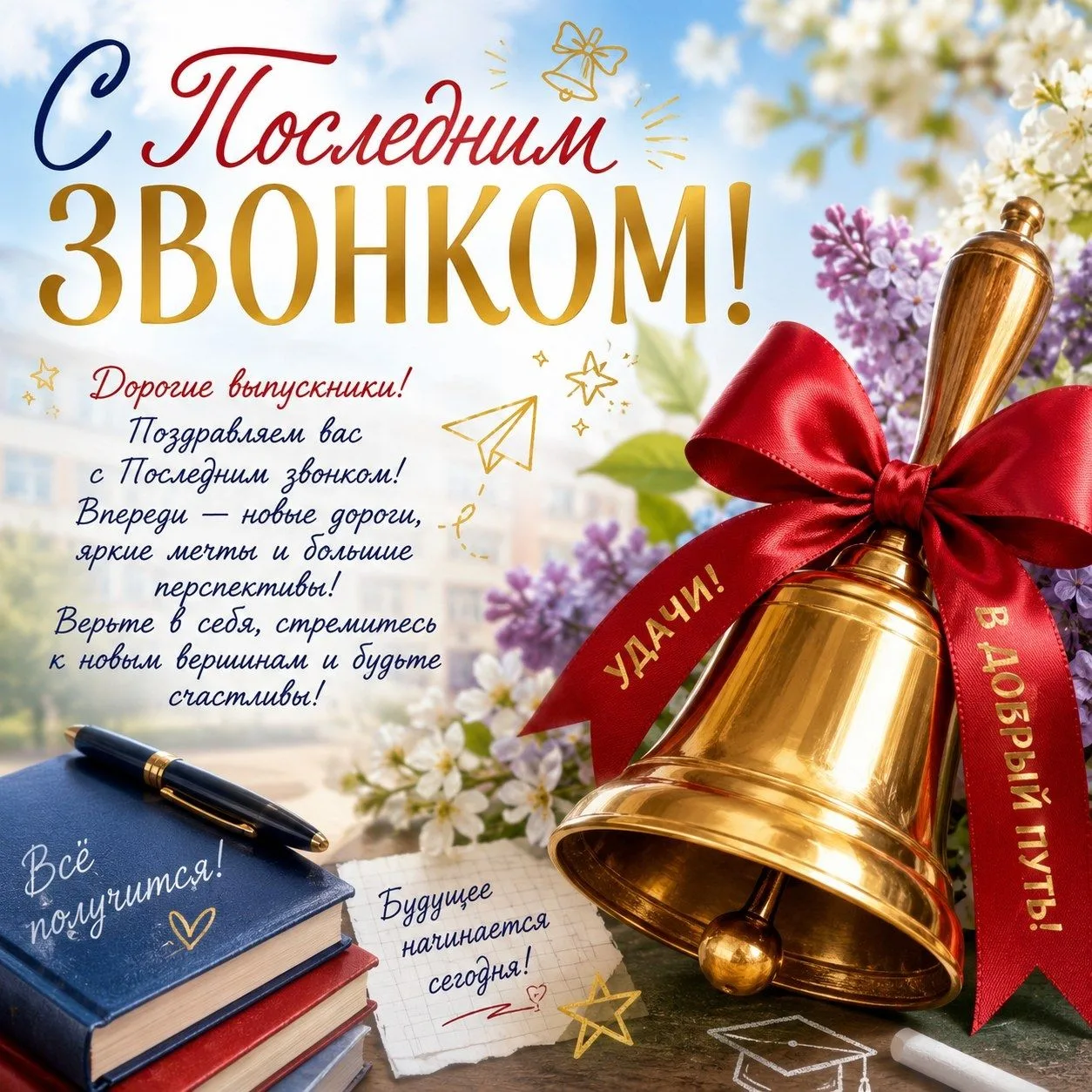 🔔 Последний звонок — волнительный и радостный праздник!
