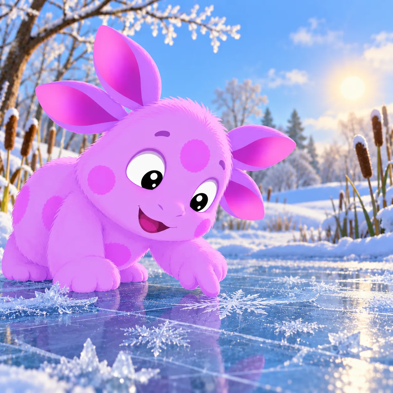 ❄️ Почему снежинки шестилучевые?