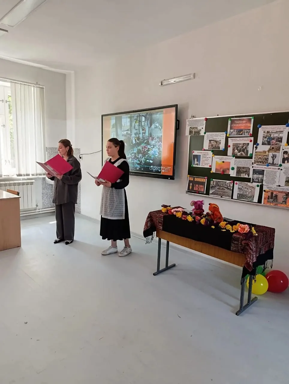 В Курклинской школе провели мероприятие,приуроченное ко Дню солидарности в борьбе с тер...