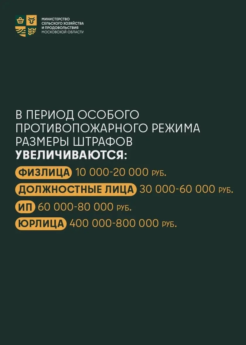 🔥 Пожароопасный сезон – период, когда даже небольшая неосторожность может привести к серьезным после