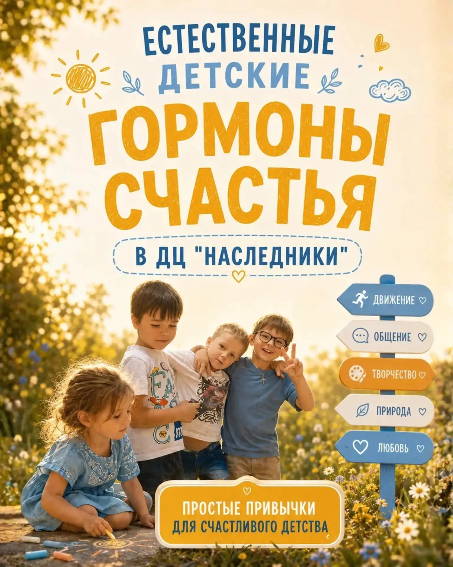 В нашем центре мы уверены: счастливое детство — это не волшебство, а естественные проце...