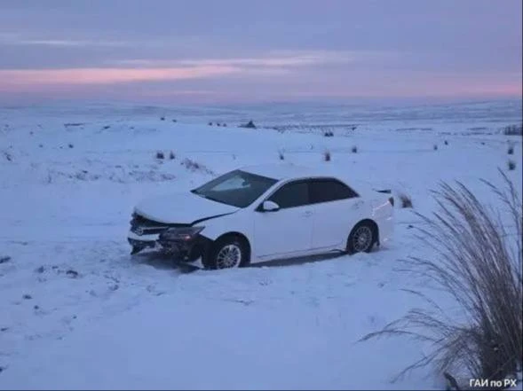 В Усть-Абаканском районе в ДТП пострадали женщина и маленький ребёнок