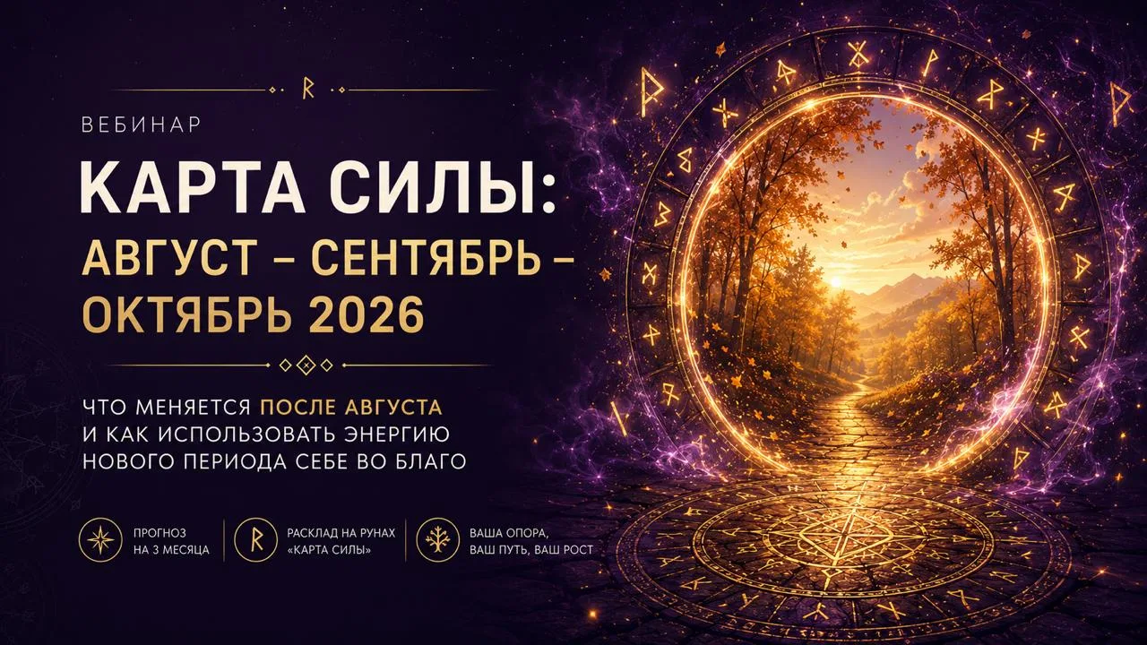 🔮 ПОМНИТЕ, ЧТО Я ГОВОРИЛА ПРО 2026 ГОД?

В декабре, на традиционном вебинаре, я рассказывала, что 2