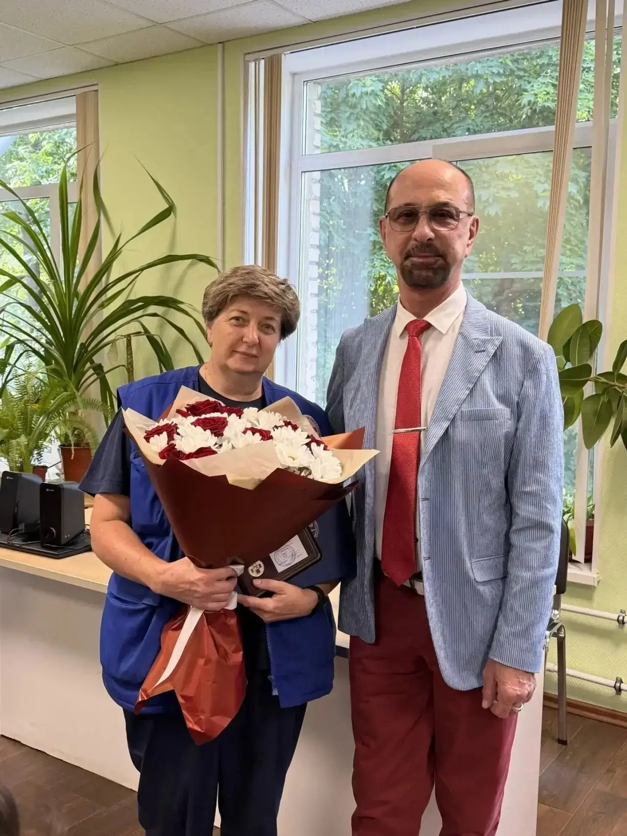 На этой неделе на двух подстанциях Городской станции скорой медицинской помощи состоялись церемонии 