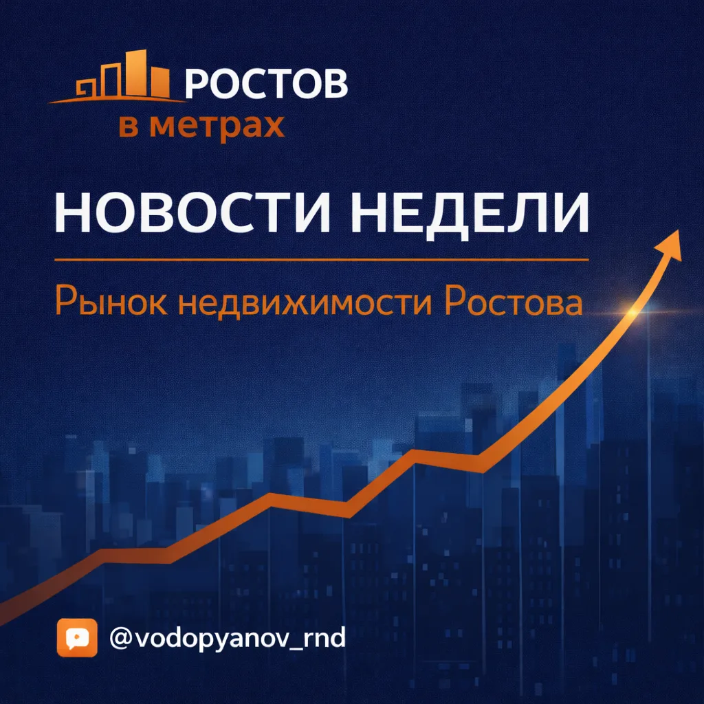 🗞 Новости недели | Рынок недвижимости Ростова