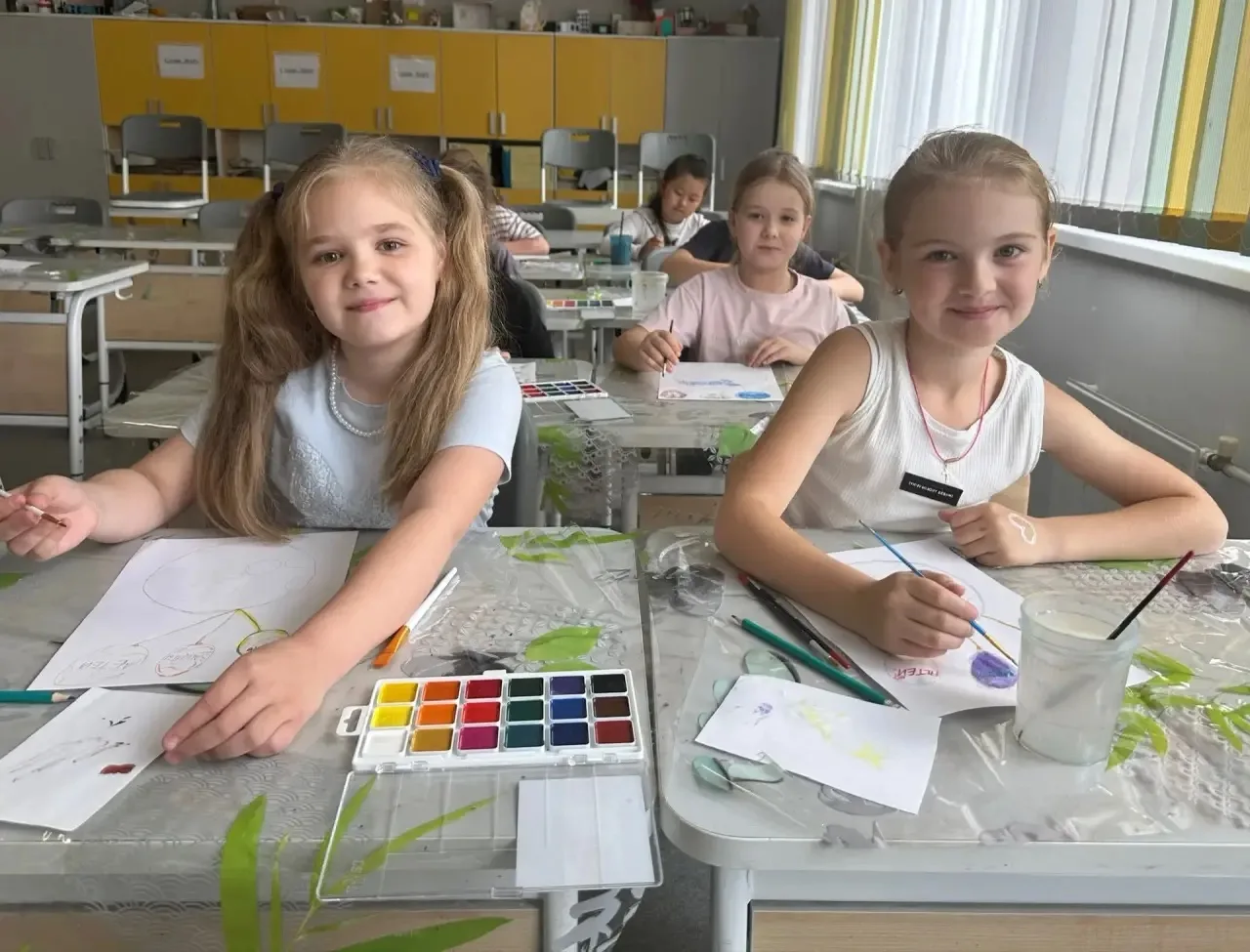 🎉 Второй день в лагере «Улыбка»