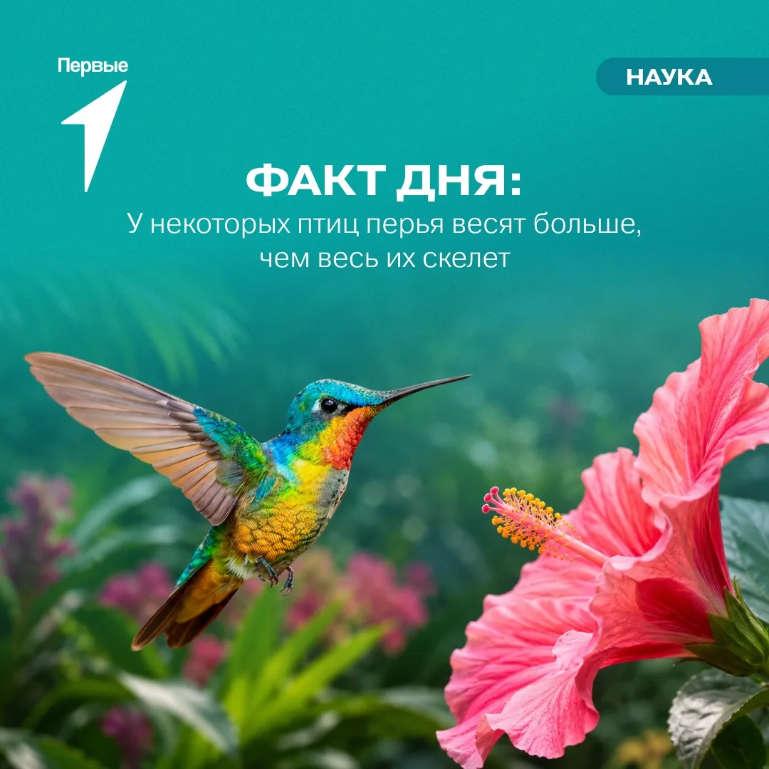 Птицы удивительны — Первые расскажут почему 🐦‍⬛

У многих из них перья весят больше, чем весь скеле