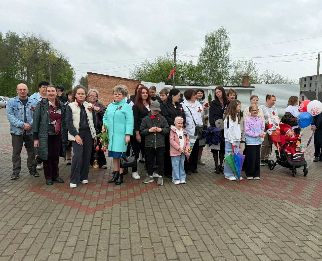 Педагоги и учащиеся приняли активное участие в митинге, посвященном 81-й годовщине Побе...