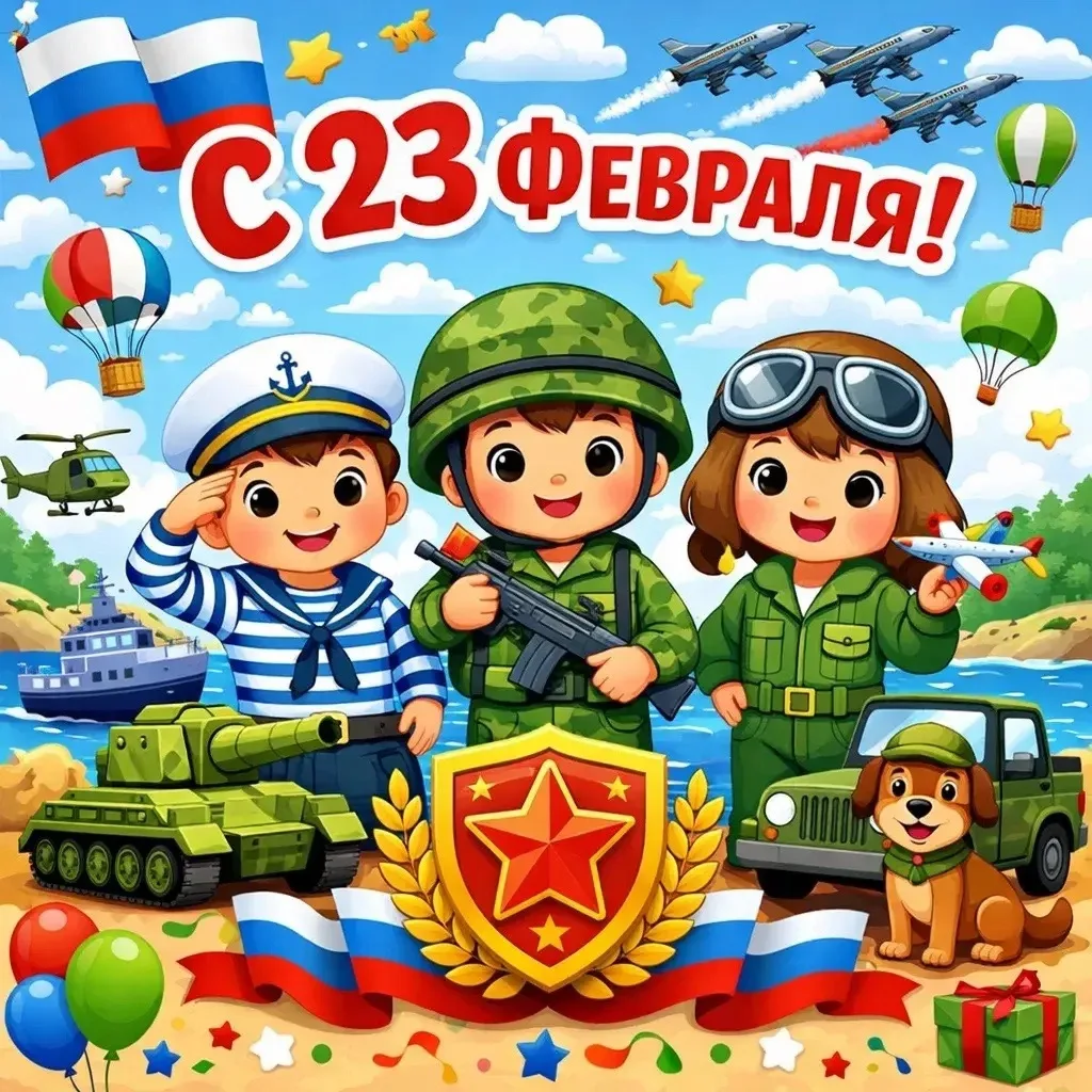 🇷🇺 Всем защитникам Отечества посвящается!
