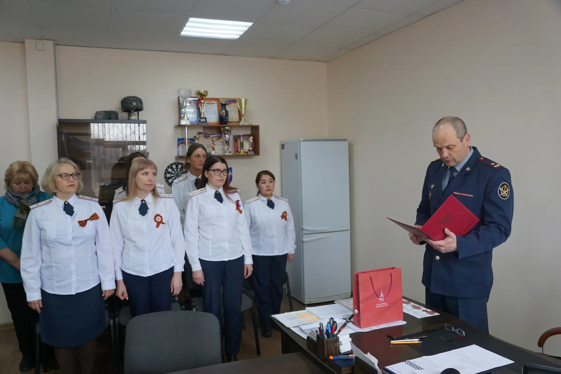 В уголовно-исполнительной инспекции УФСИН России по Магаданской области прошло торжеств...