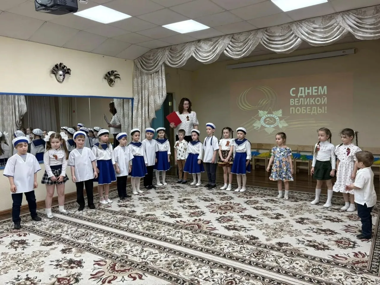 Победный май 🕊  💡 В дошкольных группах прошла череда мероприятий, посвященных Дню Победы. На них вос