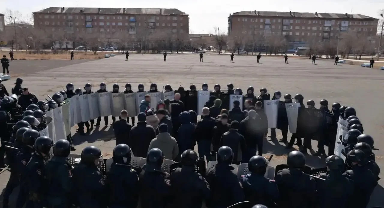 В Черногорске завершились учения сотрудников МВД по Республике Хакасия и взаимодействующих сил  Сего