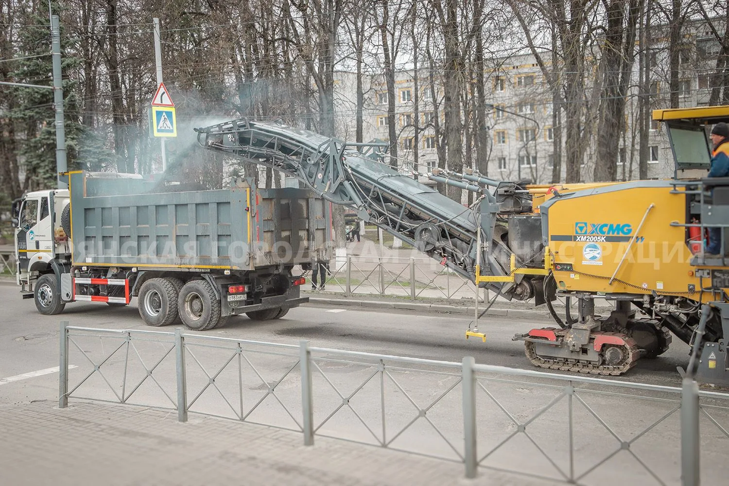 Брянские дорожники повторно используют старое асфальтовое покрытие  В Брянске в наступившем году буд