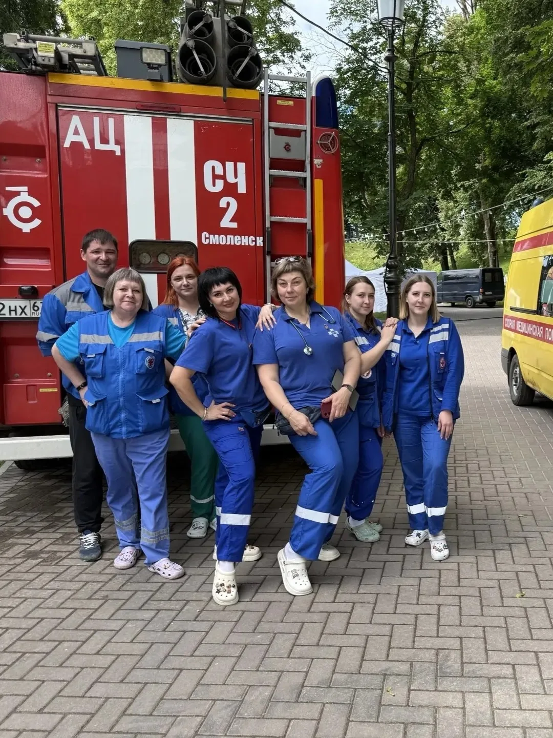🚑В минувшие выходные Смоленск отмечал День молодёжи. На протяжении трёх дней бригады С...