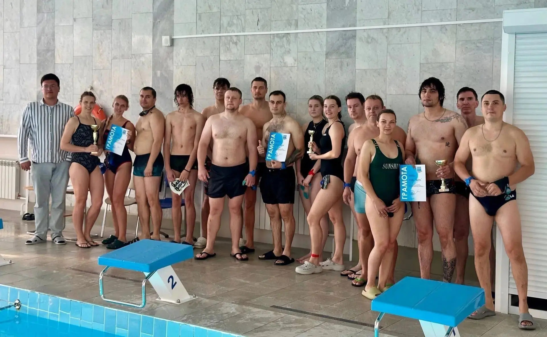 🏊Конец сентября ознаменован стартом Спартакиады рабочей молодёжи в Ленинском районе!