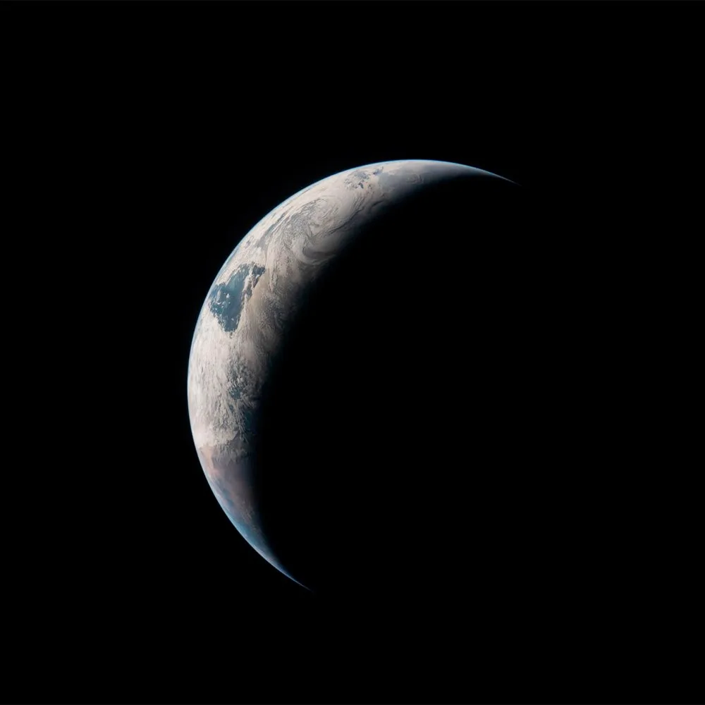 Земля в объективе Artemis II: наш космический дом во тьме Вселенной 🌍