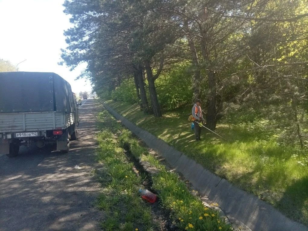 Начался сезон окоса травы.