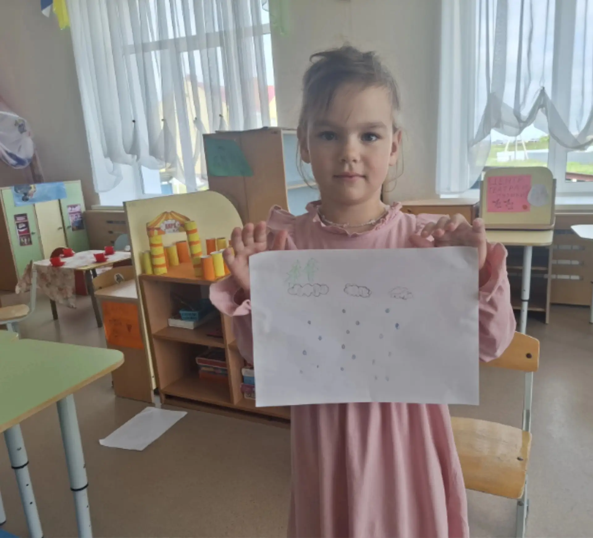 🤸‍♀️😜 ОЗДОРОВИТЕЛЬНОЕ РИСОВАНИЕ в старшей группе 14