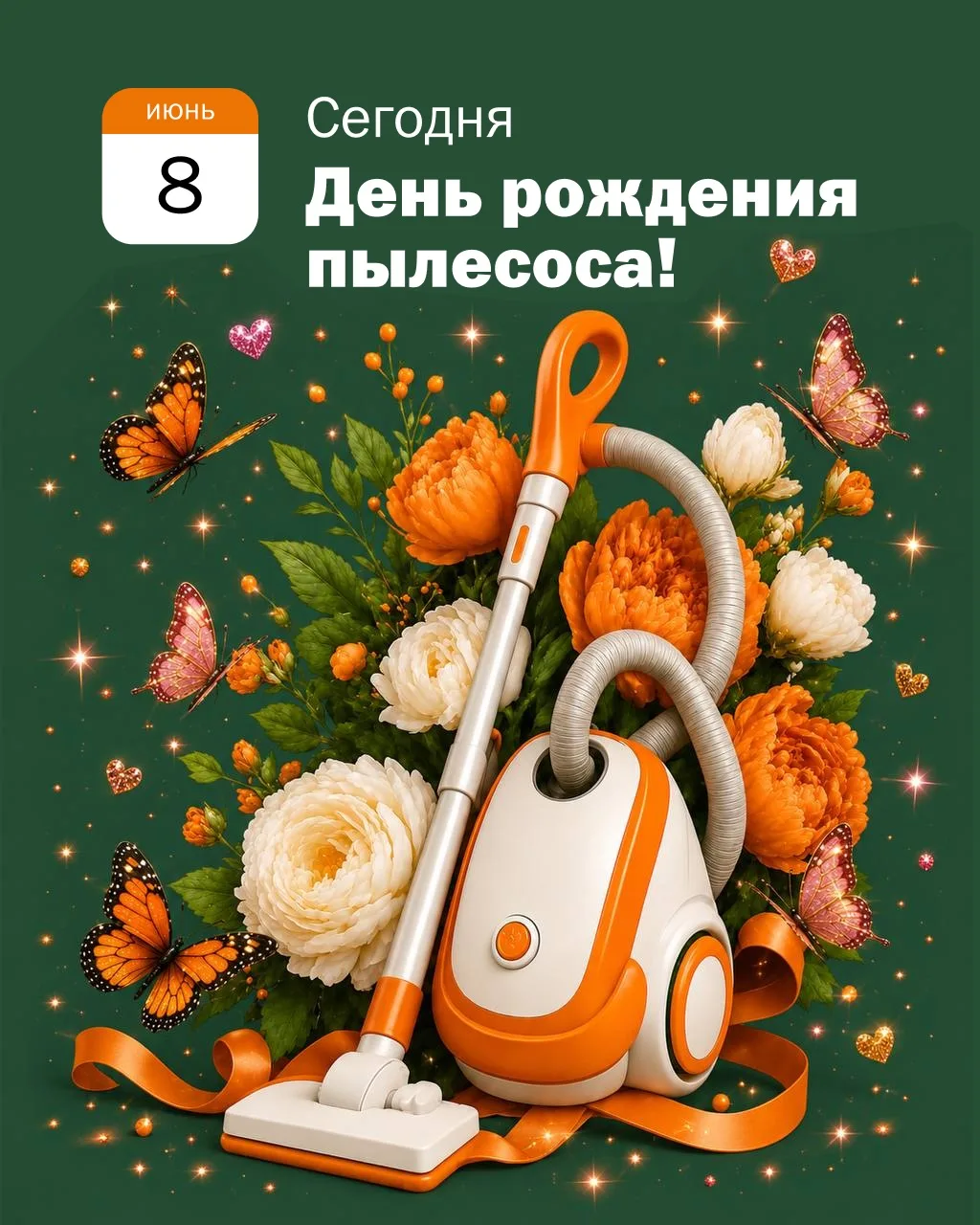 От всей души поздравляем пылесос, но наша скидка как-то покруче 😎

«Вкусный календарь» уже стартова