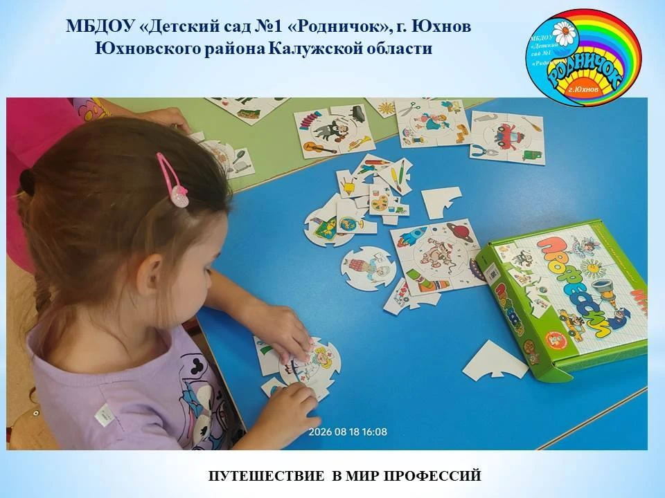 🧑‍🍳🧑‍✈Путешествие в мир профессий!