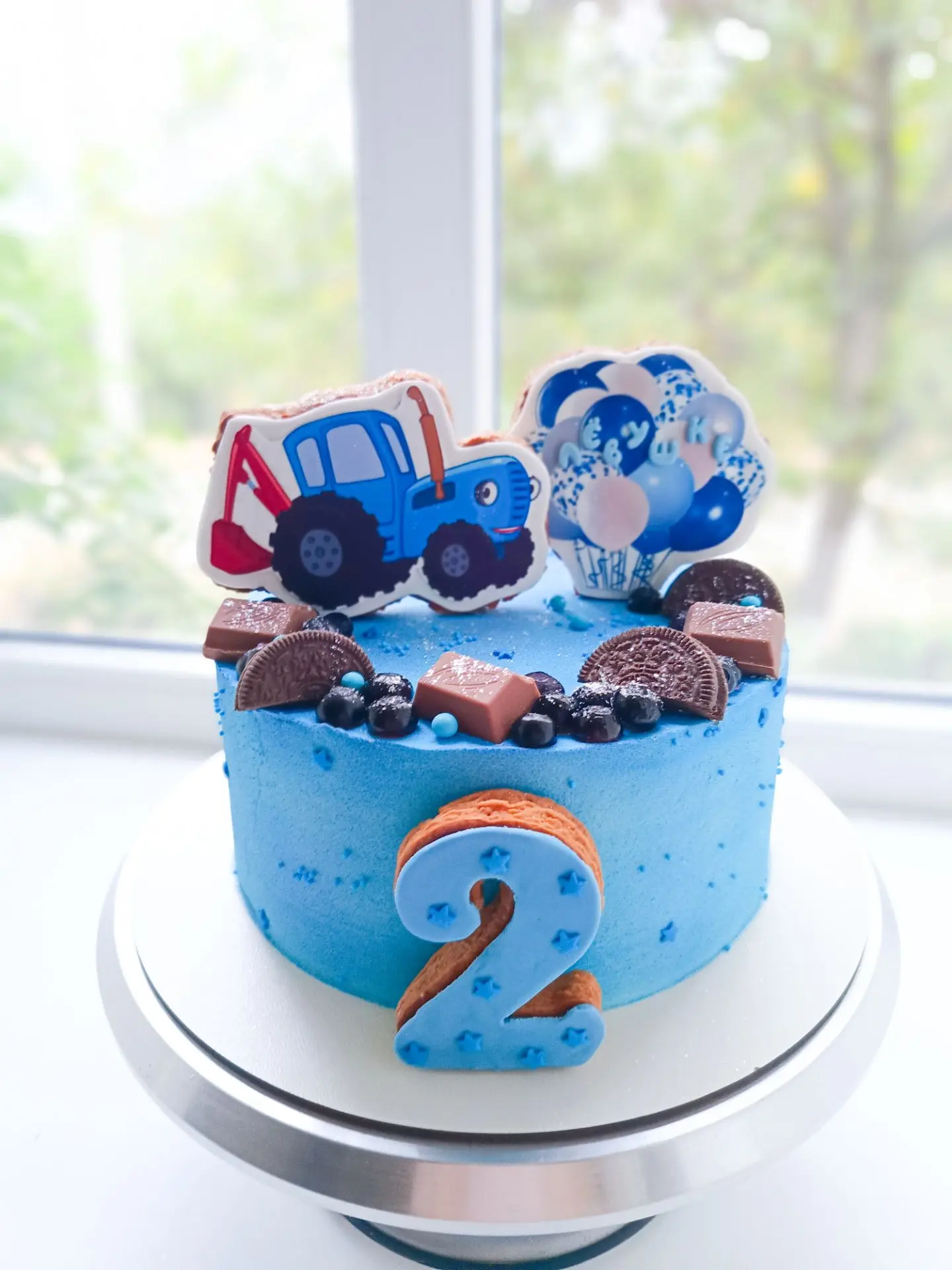 Тортик для милого мальчика на два годика! 💖❤🎂Поздравляю от всей души!💖❤💖Начинка "Мо...