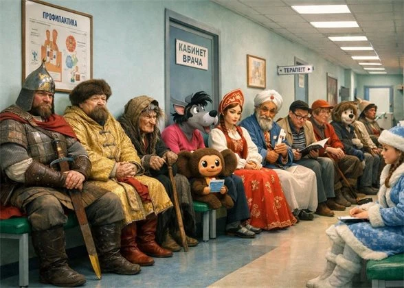 ❓ Кто к вам пришел на приём? Угадайте известного пациента