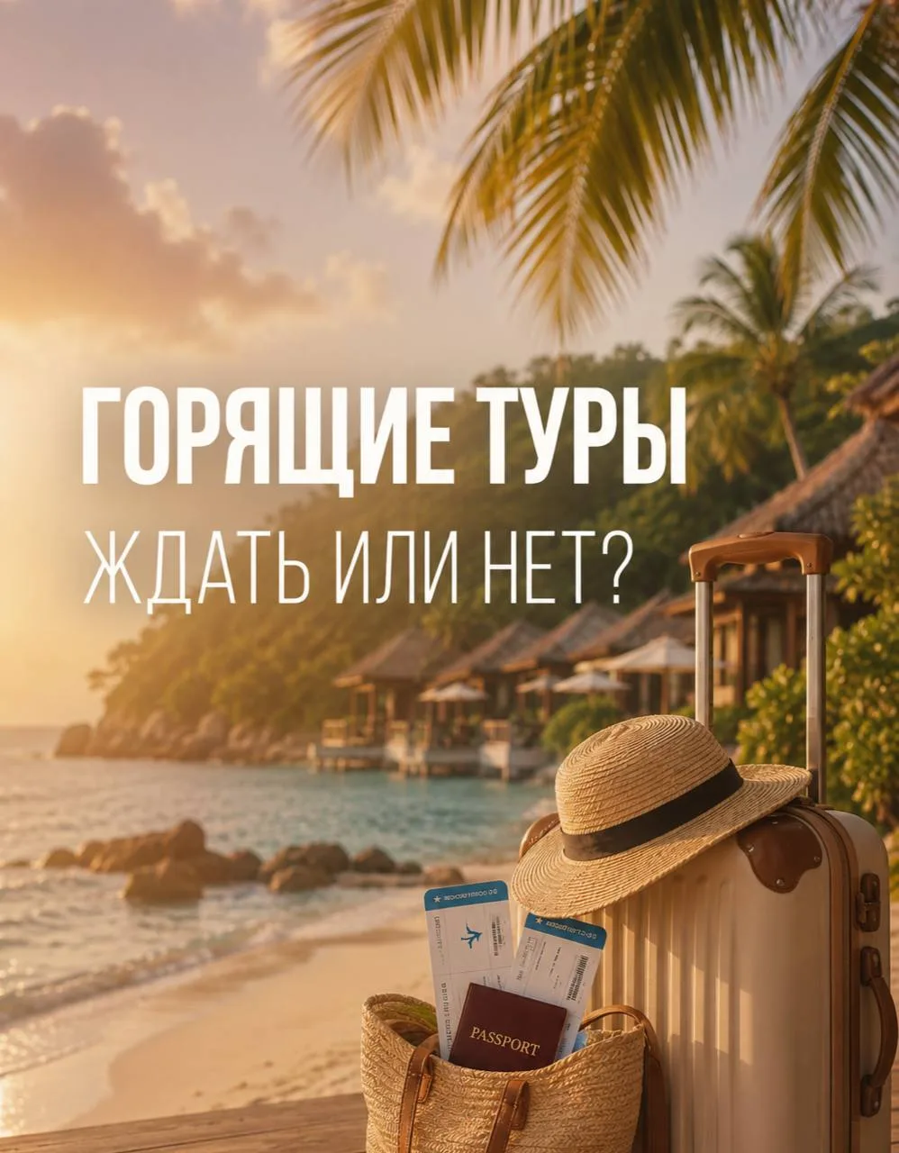Горящий тур: кажется, что это выгодно… но есть нюансы ….

«Подождём, вдруг появится что-то дешевле» 