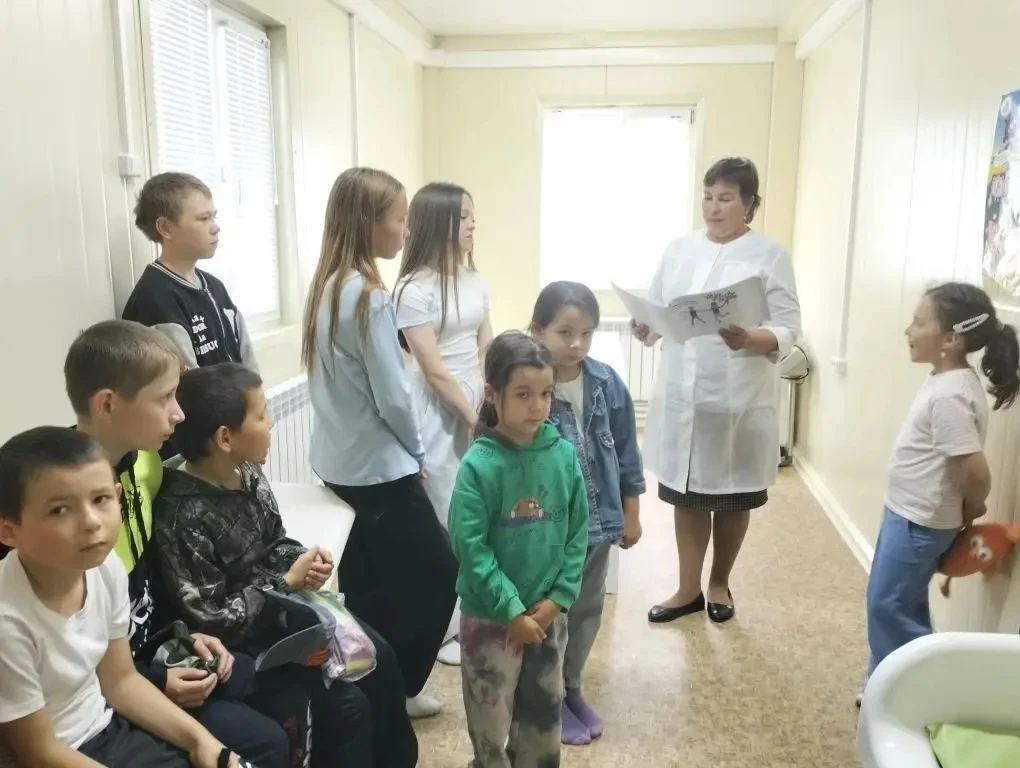 Сегодня в деревне Сейтяково Балтачевского района фельдшер ФАП Садриева Эльмира Пайметов...