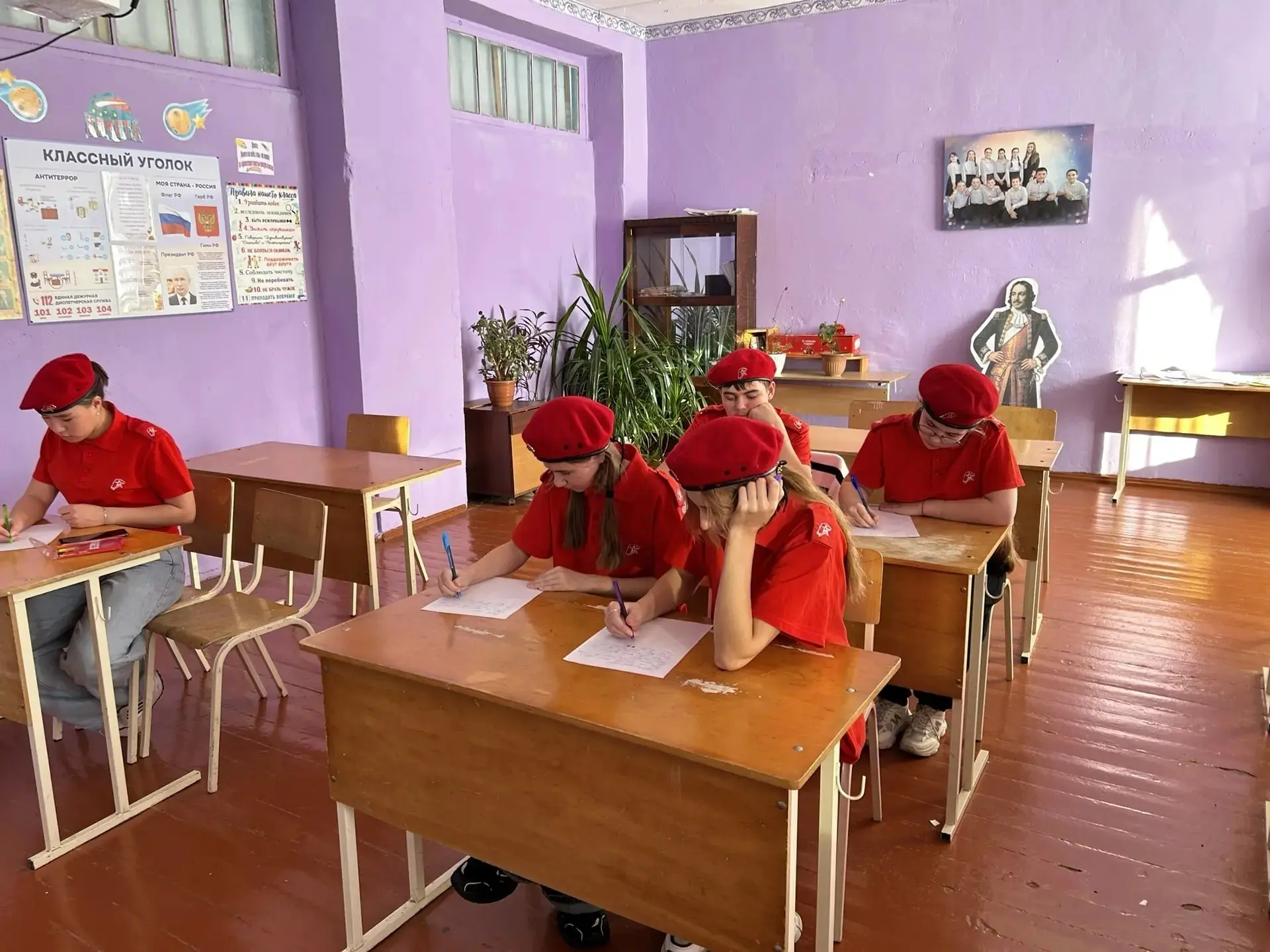 Акция «Письмо защитнику Отечества» в Одесском районе! ✉🇷🇺