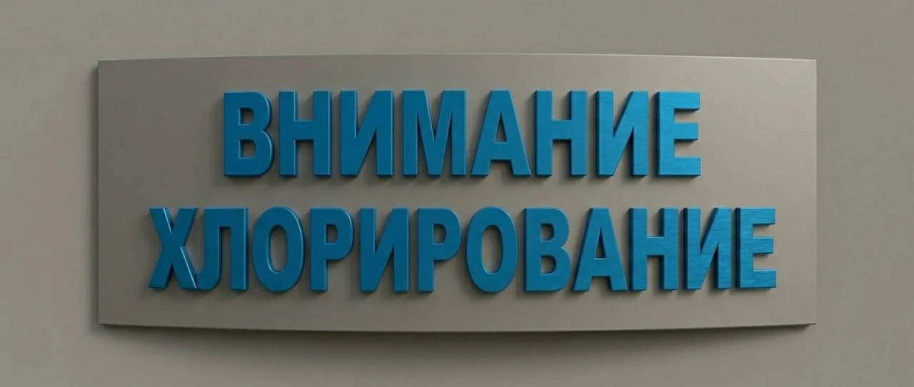❗️❗️ Сообщаем о предстоящем хлорировании   В период с 20 по 21 мая 2026 года будут проведены работы 