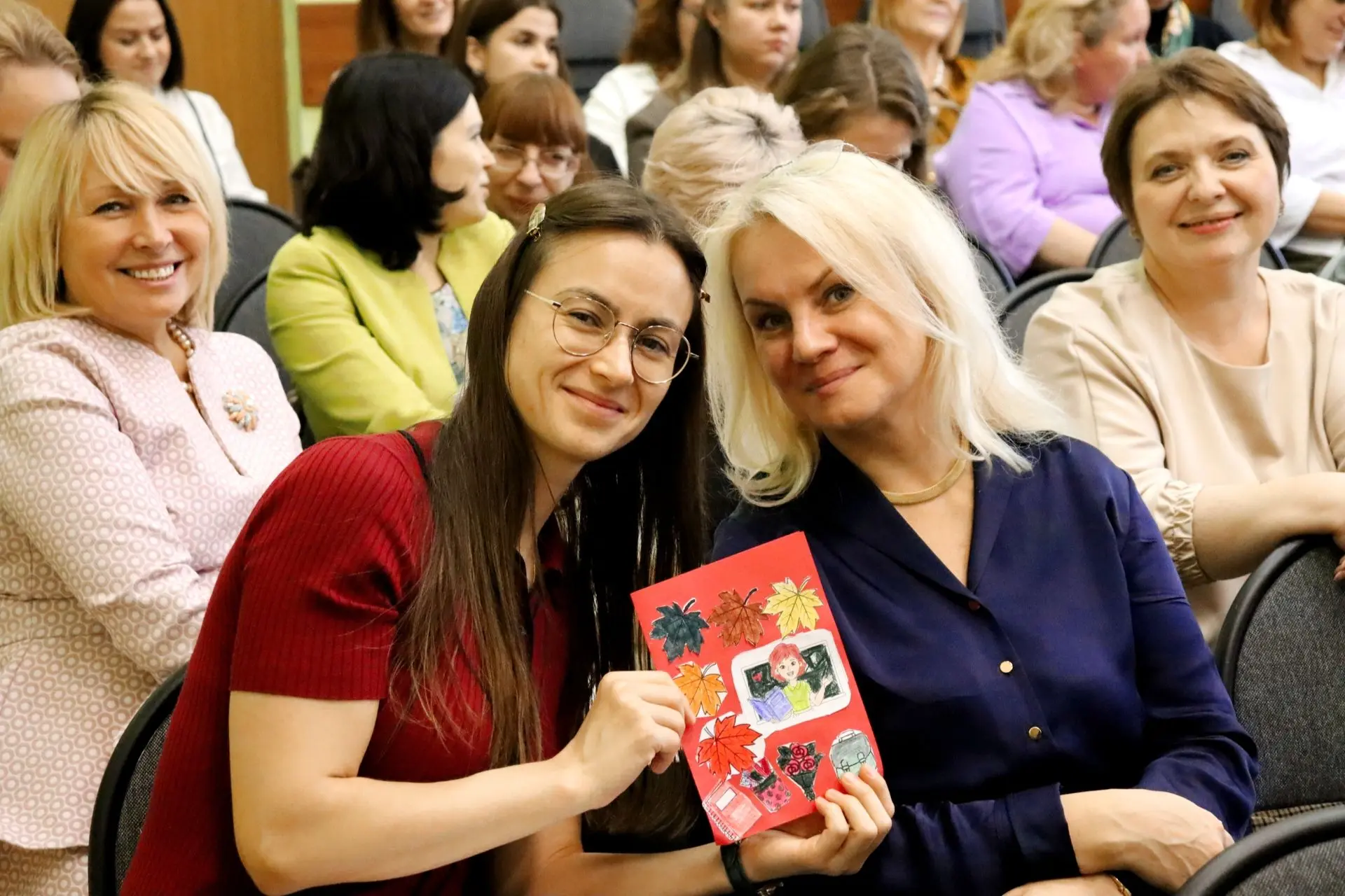 Когда выпускники возвращаются в школу, чтобы выступить для учителей, это говорит лучше ...