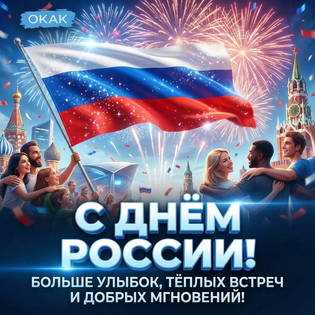 🇷🇺 С Днём России!

Пусть этот день принесёт больше улыбок, тёплых встреч и добрых мгновений рядом 
