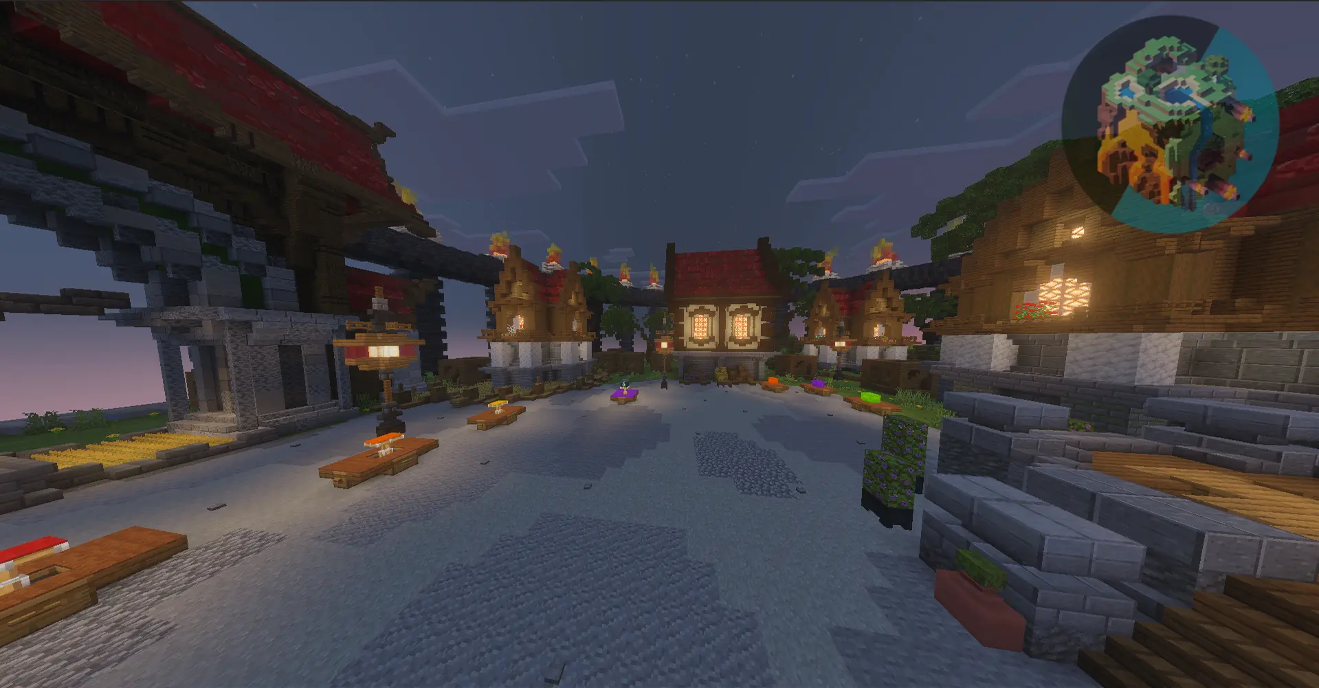 🔥 Новый Спавн/Лобби для Minecraft BE 1.26.0+
