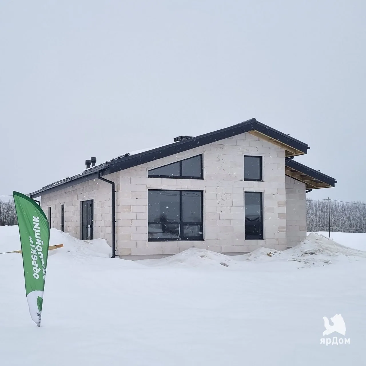 ✅ Завершили этап коробки дома в д Назарово (г. Рыбинск).