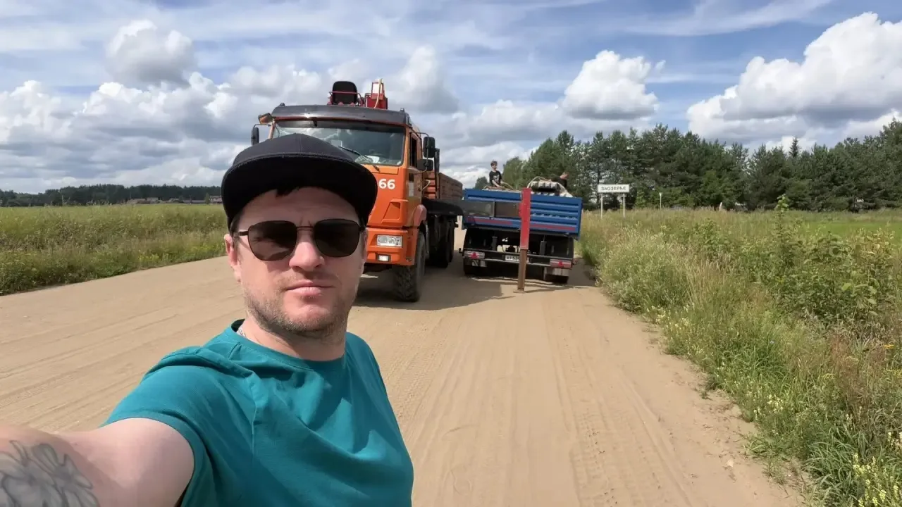 Сегодня выехали на объект для монтажа железобетонных свай!