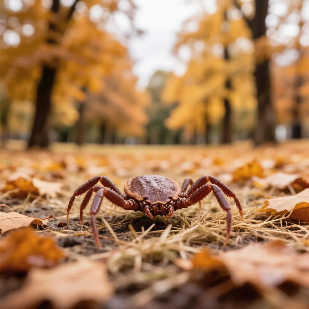🍂 ОСЕННИЕ КЛЕЩИ: ОПАСНОСТЬ НЕ МИНОВАЛА!