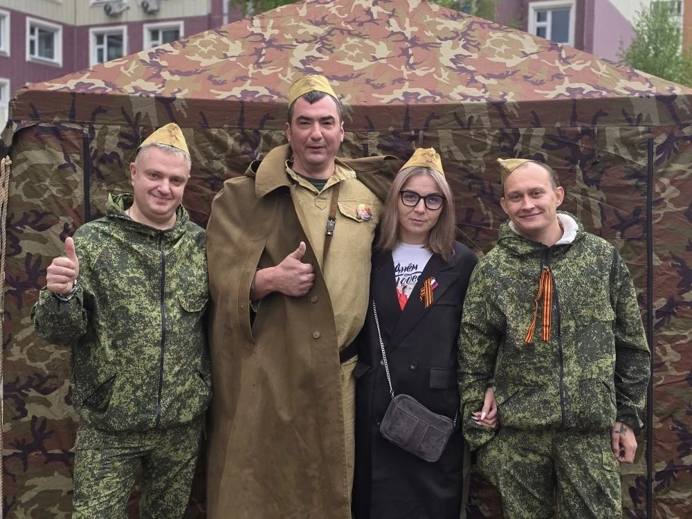 Делимся атмосферой праздника с наших площадок.