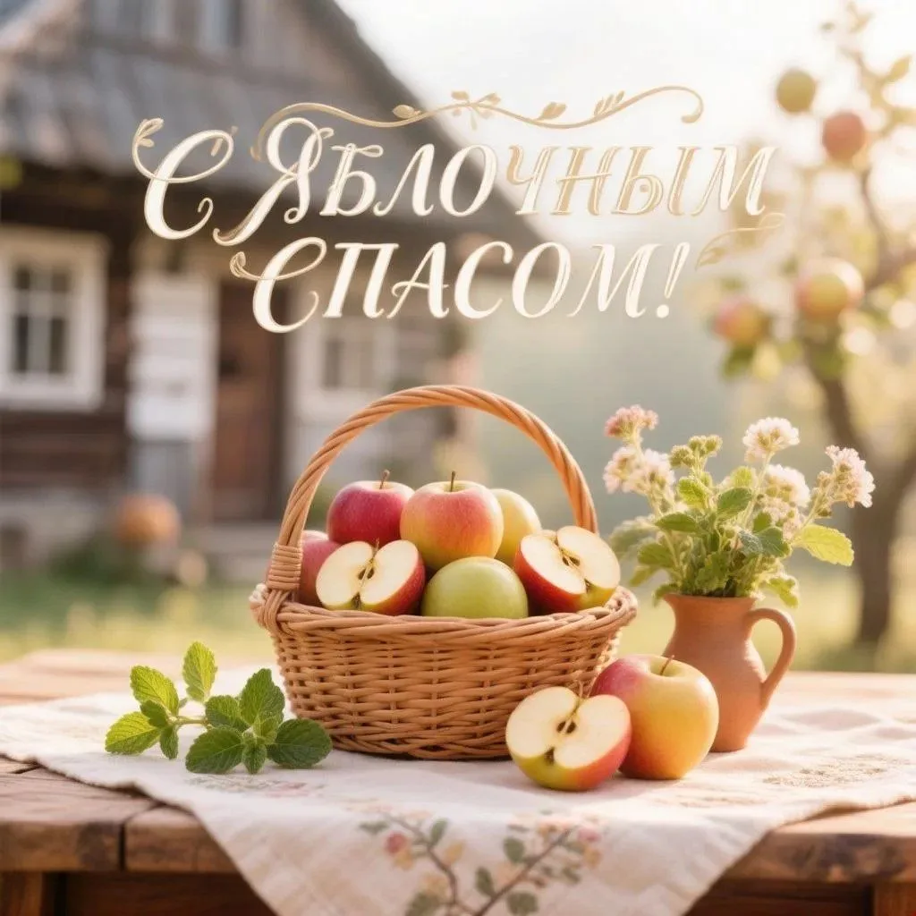 🍎✨ Поздравляем с Яблочным Спасом! 🍎✨