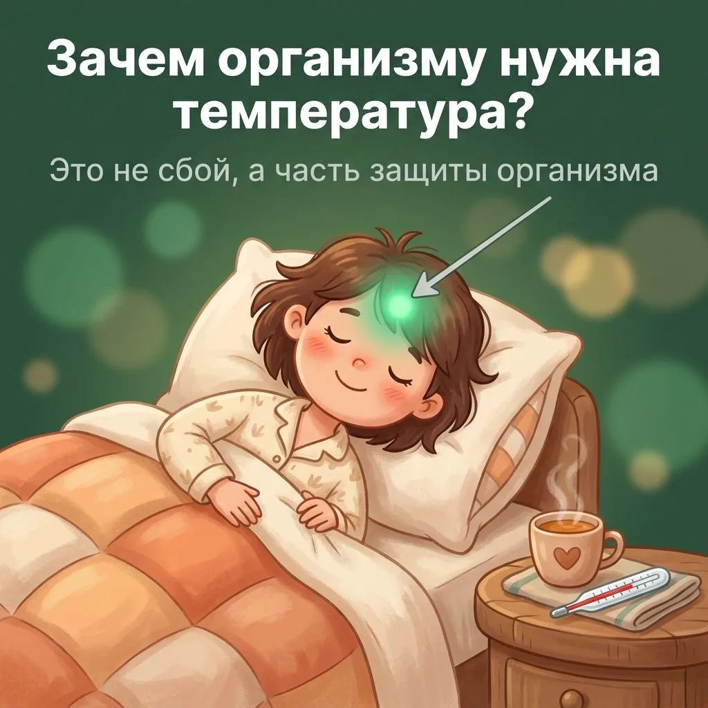 🌡️🌡️ Зачем организму нужна температура при болезни?