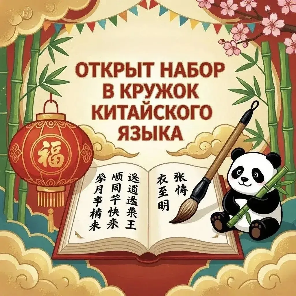 🎉 ВНИМАНИЕ! ОТКРЫТ НАБОР В КРУЖОК КИТАЙСКОГО ЯЗЫКА! 🎉🇨🇳 Дорогие ребята и уважаемые ...