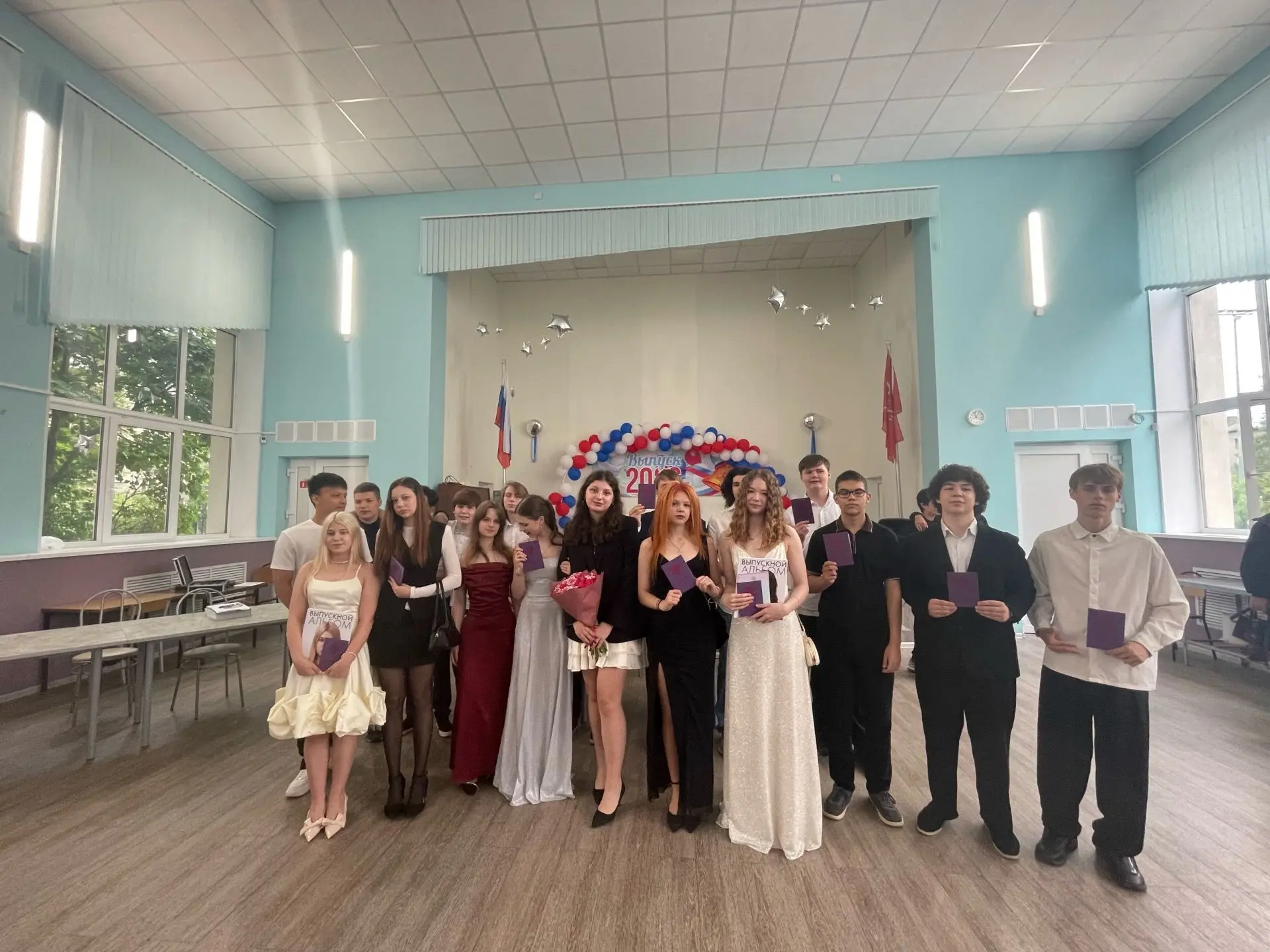 🎉Торжественная церемония вручения аттестатов в 9 классе 🎉