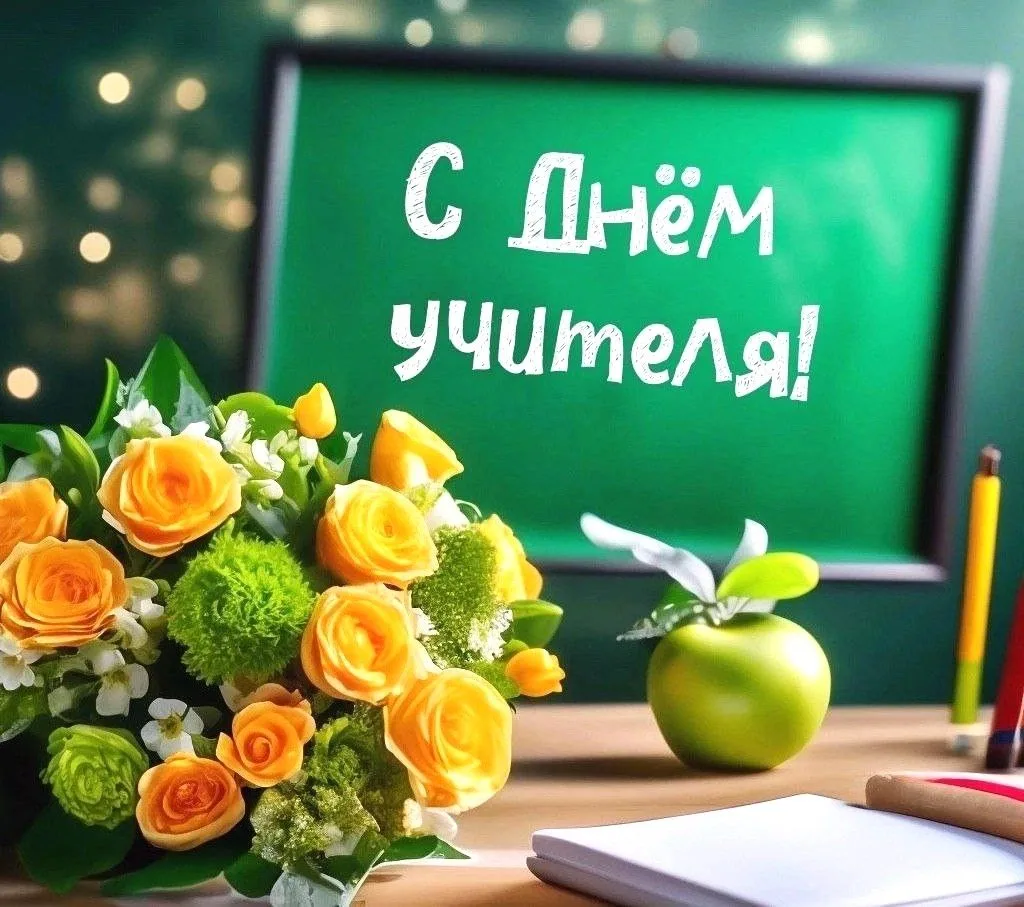 💐 С Днём учителя!