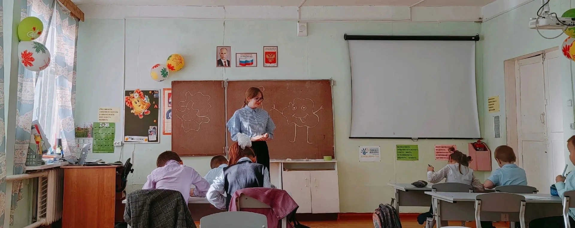 В школе прошёл месячник «Я за здоровый образ жизни».