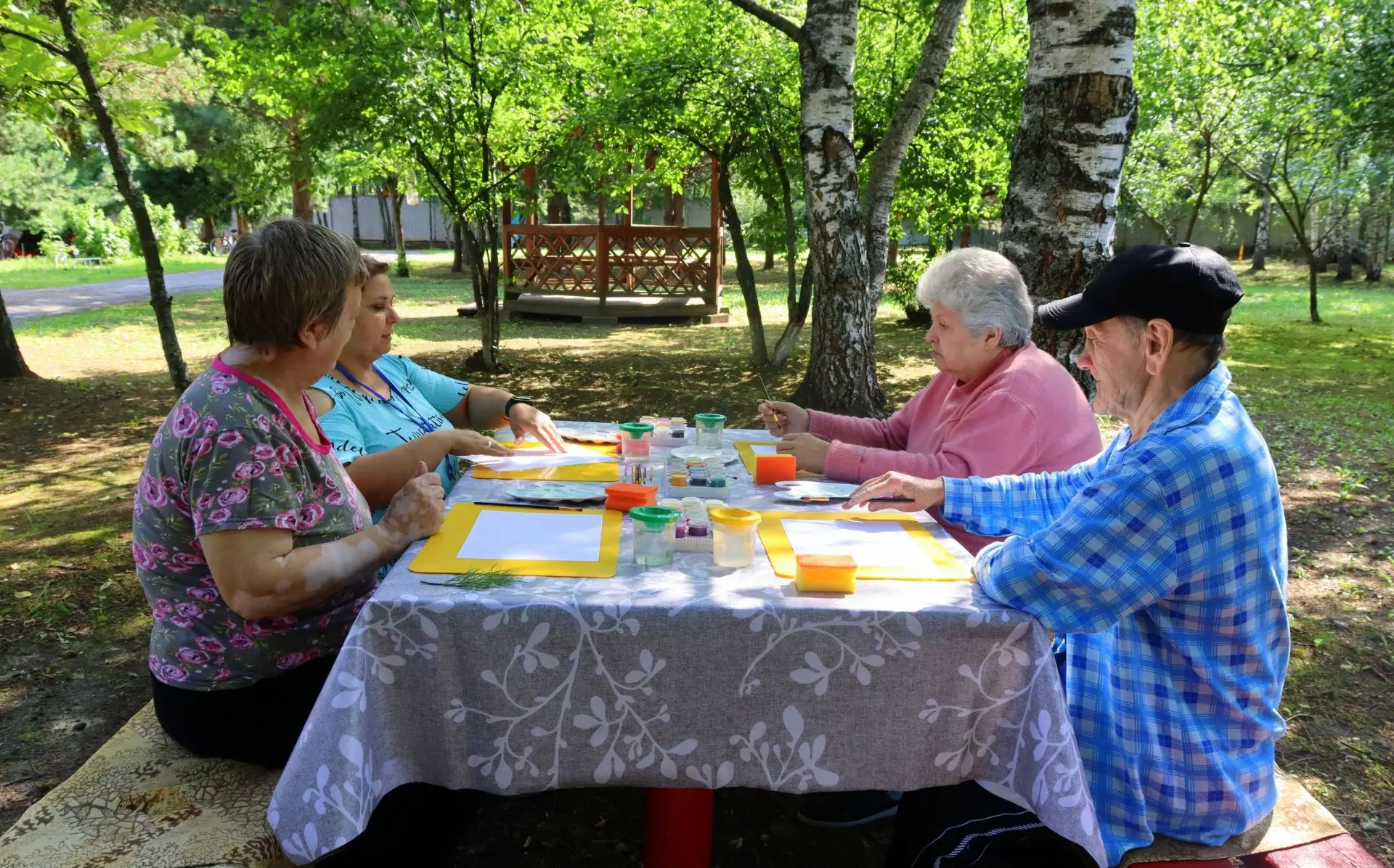 👩‍🎨Творческий мастер - класс

☀️Солнечный июль, тёплый день, немного красок — и целое ромашковое п